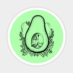 Avocado investigation Magnet